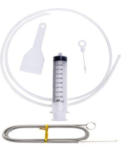 Kit per la pulizia del foro di scarico del frigorifero strumento per scongelare il tubo dell'acqua, congelatore, frigoriferi, tubi e lavabo.