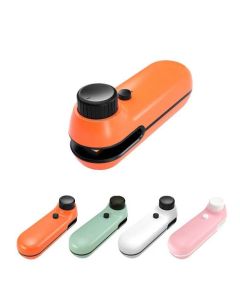 Mini sigillatrice a pressione portatile per uso domestico sigillatrice per sacchetti di plastica ricaricabile usb