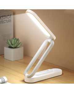 Lampada a LED Colore 3IN1 pieghevole lampada da tavolo Dimmer regolabile a luce notturna portatile lampada da notte per la protezione degli occhi dell'ufficio domestico