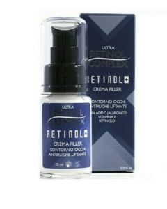 Crema Retinolo + Filler contorno Occhi  liftante acido jaluronico retinol complex 