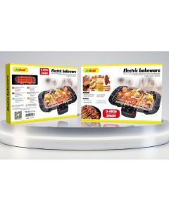 Griglia Elettrica 2000 W Barbecue Grill Bistecchiera Bbq Giardino Q-Bbq6 Jy-06