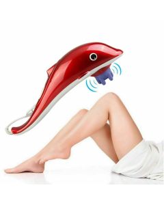 Massaggiatore vibrante delfino rilassante curativo per schiena gambe cervicale