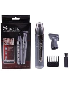 Surker Mini rasoio elettrico e ricaricabile taglia peli naso orecchie sopracciglia 