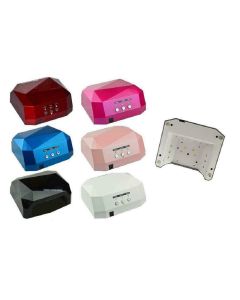 Lampada Uv Led Sensore Fornetto Ricostruzione Unghie Nail Art Timer 36w Diamante