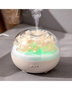 Diffusore oli essenziali fiori eterni ultrasuoni umidificatore usb 7 luci led