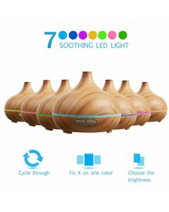 Diffusore profumo aromi umidificatore cromoterapia ultrasuoni 7 colori led 235