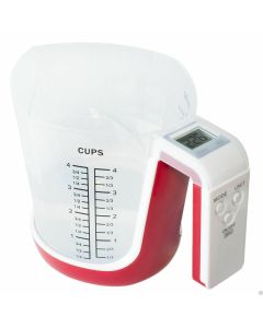 Bilancia digitale e caraffa graduata da cucina domat cucine professionali