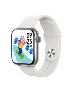 HW28 smart watch serie 6 pressione sanguigna frequenza cardiaca bluetooth sports BIANCO