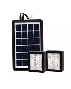Kit pannello di energia solare doppio Andowl Q-D630 6V 3W 2 in 1