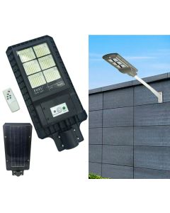 Lampione stradale led 120w pannello solare fotovoltaico telecomando fo-99120