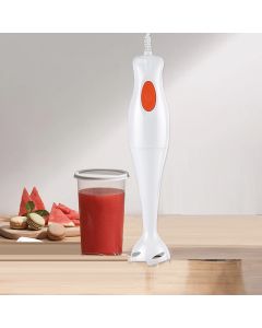 Frullatore ad immersione mixer lame acciaio inox minipimer sbattitore tritatutto