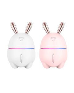 Mini umidificatore usb aroma olio essenziale diffusore luce variopinta di notte auto ufficio purificatore d'aria 