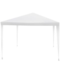 Gazebo 3x3 mt pieghevole richiudibile tendone giardino bianco impermeabile
