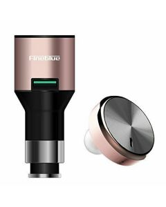 Auricolare bluetooth vivavoce Fineblue auto caricabatterie F-458 orecchio guida