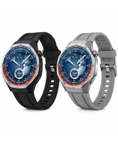 Smartwatch H2 con Chiamate, Notifiche, Monitoraggio Salute e Sport, 3 Cinturini Intercambiabili