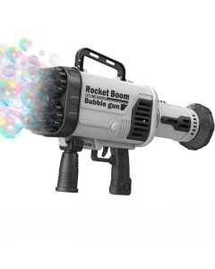 Pistola giocattolo a bolle – Bubble gun 64 fori automatica 