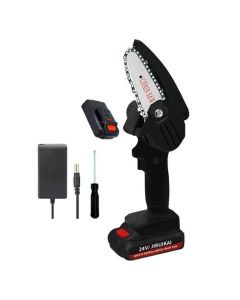 Mini elettrosega a batteria 24v motosega sega elettrica tagliarami lama da 15 cm