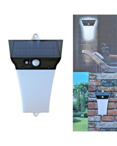 Lampada faro luce faretto esterno energia solare 24 led sensore movimento 8503