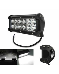  Faro lampada supplementare profondita auto fuoristrada 12v 12 led 36w 6000k ip68