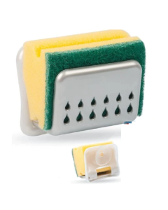 Pratico porta spugne per piatti lavello da cucina porta spugna abrasiva ventosa