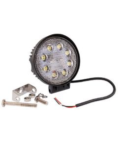 Luce da lavoro cerchio per auto 27W 12v 8 LED Bar per Moto Tractor Boat off Road 4WD 4x4 Camion SUV