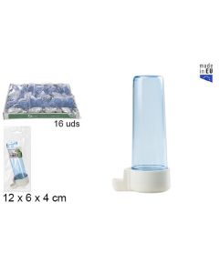 Abbeveratoio di acqua in plastica per uccelli Conf. 16 pz