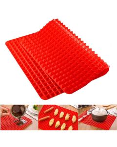 Tappeto in Silicone Forno Antiaderente SCOLA Grassi Tappetino Vassoio Pyramid Pan
