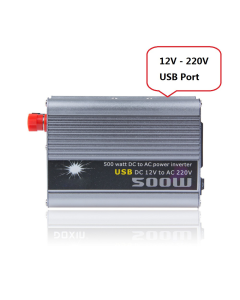 Inverter 12 v 220 v 500 W Auto inverter 12 220 v a 220 v interruttore alimentazione con USB