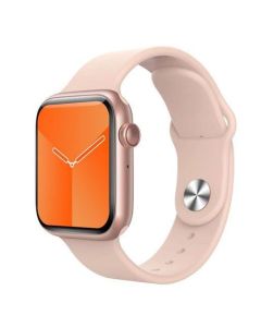 Smart Watch serie 6 Bluetooth chiamata pedometro frequenza cardiaca impermeabile uomo donna Sport ROSA