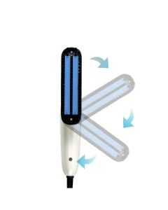 Piastra Pettine Elettrico Spazzola Lisciante Barba e Capelli Lisci Styling