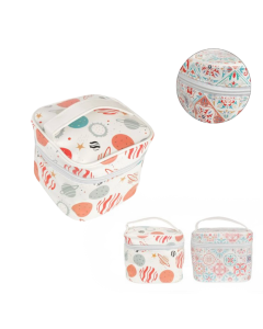 Pochette a cubo Da Viaggio con design pianeti -organizer da viaggio per Cosmetici Impermeabile 