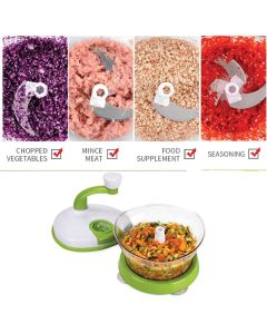Findback 4in1 tritatutto multifunzione chop spin mix separate frutta verdura carne