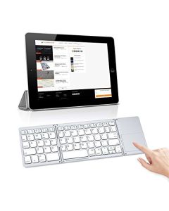 Tastiera pieghevole super leggera bluetooth wireless con touchpad android ios tastiera mini