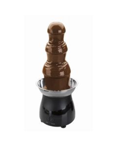 Fontana di cioccolato a 4 livelli macchina per fontana elettrica per fonduta di cioccolato in acciaio inossidabile