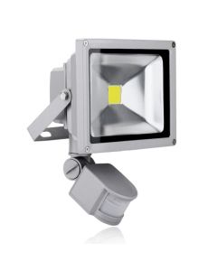 Faro faretto Foyu F-30W a luce bianca fredda con sensore di movimento IP65