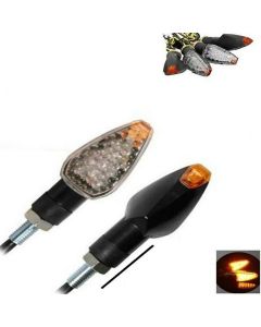2 frecce moto universali 12 led cob indicatore direzione lampaggianti 12w hd sc0