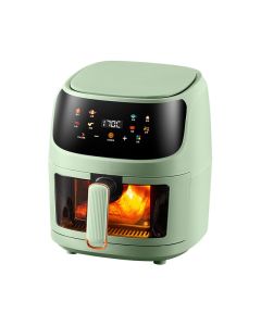 Friggitrice ad aria display digitale 8 litri cestello trasparente 2400watt