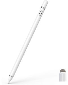 Penna touch per iPad lavora con android iOS 1.5mm pennino di rame USB ricaricabile penne per cellulari-apple