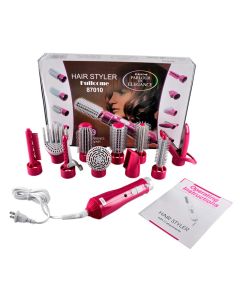 Asciugacapelli professionale strumenti per lo styling spazzola per lo styling pettine con ugello arricciacapelli salon 10 in 1 spazzola