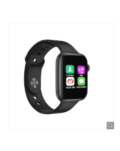 Smart Watch Smart Fitness T5S Bluetooth Call Touch Screen Music per Android e iOS NERO