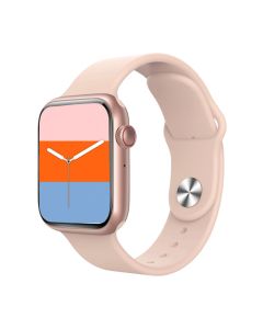 HW28 smart watch serie 6 pressione sanguigna frequenza cardiaca bluetooth sports ROSA