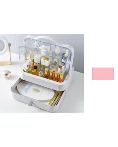 Organizer Box Cosmetici Cassetto Maniglia Antipolvere Espositore Makeup LD-388