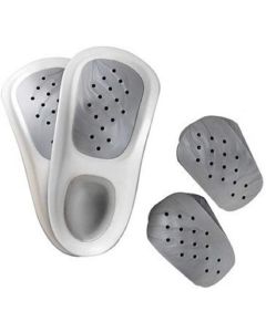 Plantare ortopedico 2 solette fit con 3 rialzi anatomici di diverso spessore
