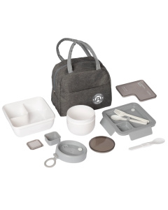 Set Lunch Box con Borsa Termica – 6 Pezzi per Pranzo, Ufficio, Scuola e Campeggio
