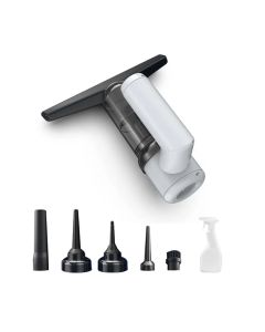 Aspirapolvere Portatile 5 in 1 Wireless Telescopico 5000Pa – Lavavetri, Raschietto, Striscia e Aspirapolvere per Auto e Superfici