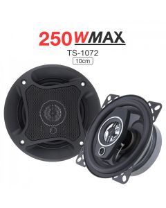 2Pcs altoparlanti auto da 4 Pollici 250W 10 centimetri - Coassiale Audio Musica Stereo Gamma Completa di Frequenza Hifi