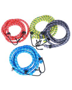 1pc 1.5m Cinghie Per Portapacchi Per Carico Con Corda Elastica Forte Con Gancio Per Moto Suv Tetto Per Auto Campeggio Esterno
