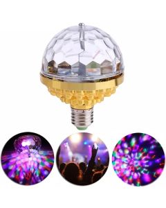 Lampada a led  da palcoscenico con luce a sfera magica rotante colorata per feste in casa