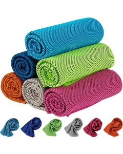 Asciugamano rinfrescante Perfetto Come Asciugamano in Microfibra per Sport e yoga