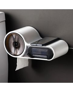 Accessori per Il bagno portatile igienica impermeabile supporto di carta a parete bagno in grado di contenere sacchetti di immondizia